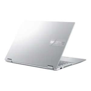 Asus Vivobook S 14 Flip Laptop, AMD Ryzen 5 7530U, 14 Inch, 512GB SSD, 8GB RAM - Cool Silver from back