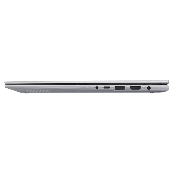 Asus Vivobook S 14 Flip Laptop, AMD Ryzen 5 7530U, 14 Inch, 512GB SSD, 8GB RAM - Cool Silver in left side