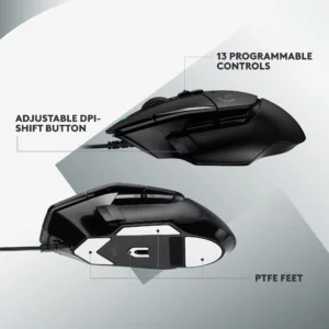 Logitech G502 X, 13 programmable buttons