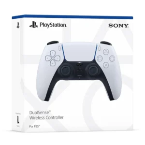 Sony PS5 DualSense Wireless Controller - White, box