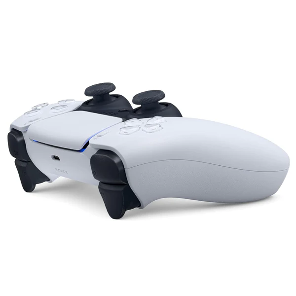 Sony PS5 DualSense Wireless Controller - White, from left side