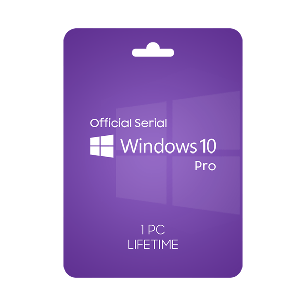 Windows 10 Pro Lifetime Activation Key for 1PC, linked to your Microsoft Account