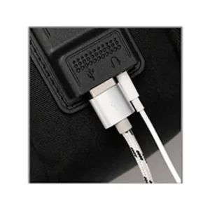 ARCTIC HUNTER B00345 Travel bag for 15.6_ laptop back with USB port Water Resistant - Black 12
