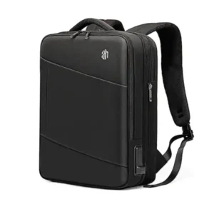 ARCTIC HUNTER B00345 Travel bag for 15.6_ laptop back with USB port Water Resistant - Black 3