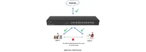 Airlive 24-Port Gigabit Switch 1000Mbps , Live-24GT - Black, banner