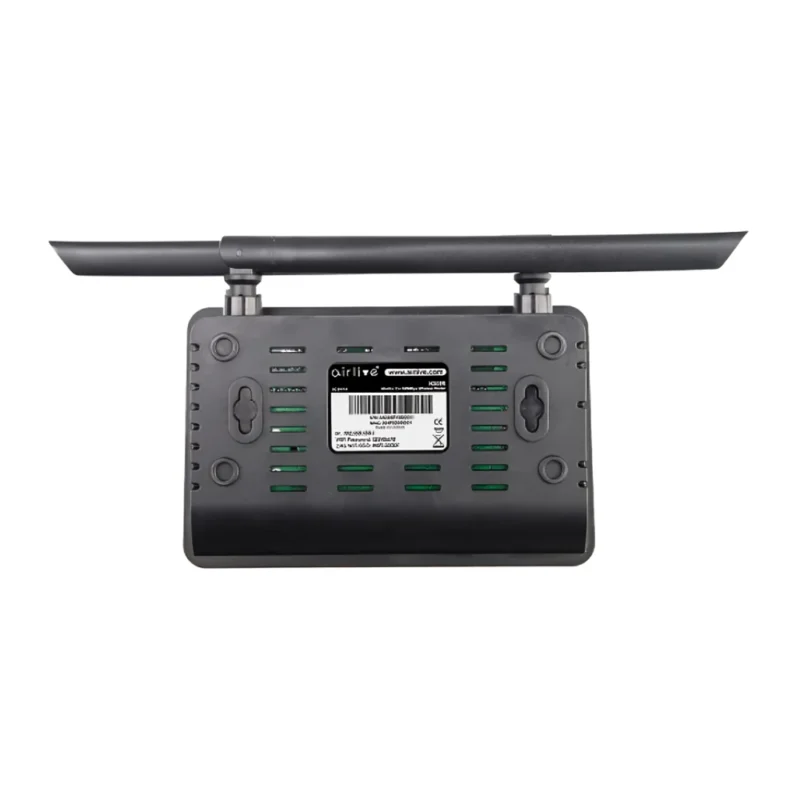 Airlive N305R Wi-Fi 4 Router From the bottom