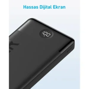 Anker 324 PowerBank (10.000mAh 12W, 2 Ports) - Black 5