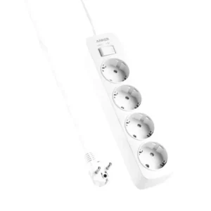 Anker Power Strip 4 in 1 A9143L21 White from left