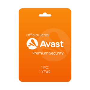 Avast Premium Security Activation Key for 1 Year – 1 PC (Includes Avast SecureLine VPN)