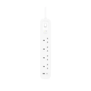Belkin Connect Surge Protector With USB-C & USB-A Ports (4 outlets With 1 USB-C USB-A) in front side
