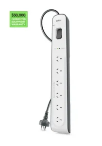 Belkin Surge master Surge Protector 6 Way Outlet 2m - White2