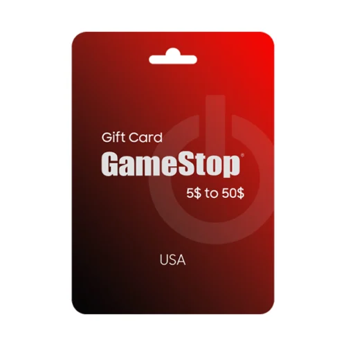 GameStop Gift Card – $5 to $50 (USA)