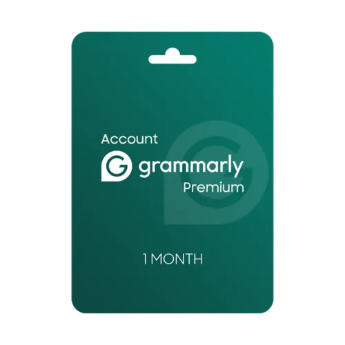 Grammarly Premium Activated Account for 1 Month