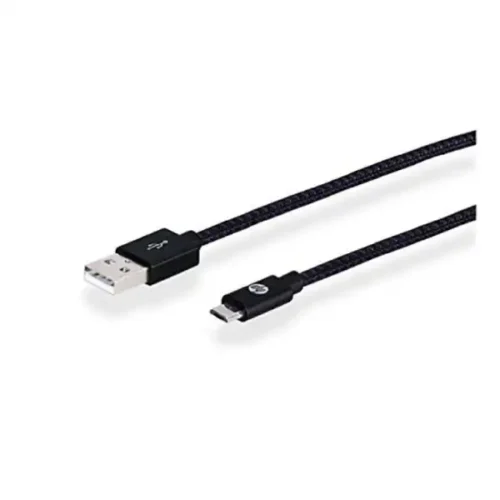 HP Pro USB to Micro USB Charging Cable, 2m - Black 1