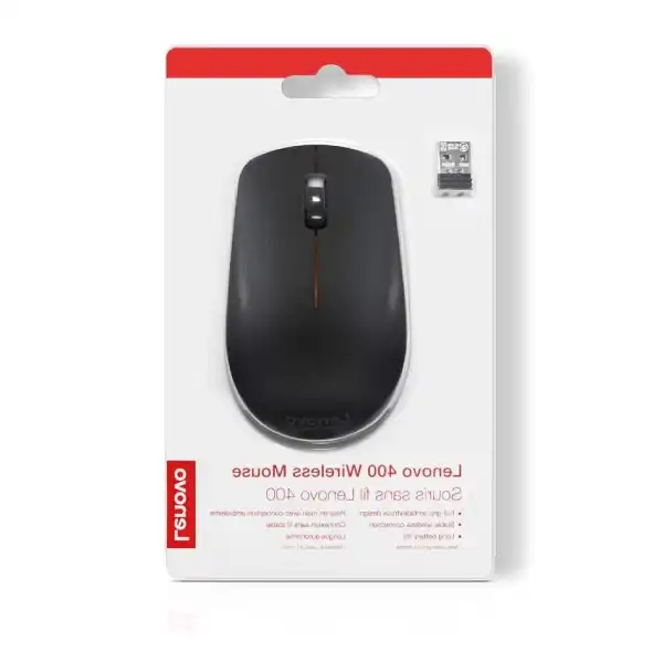 Lenovo 400 Wireless Mouse, GY50R91293 - Black 9