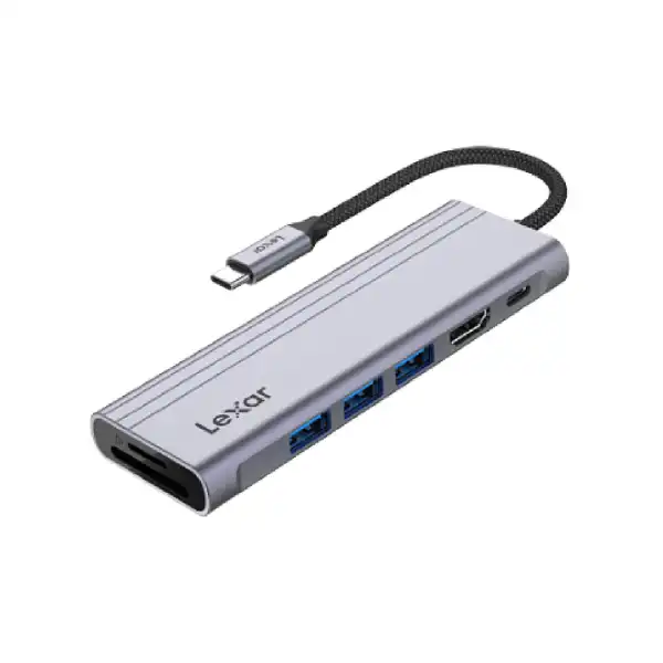 Lexar H31 7-in-1 USB-C Hub (HDMI 2.0, SD & microSD 2