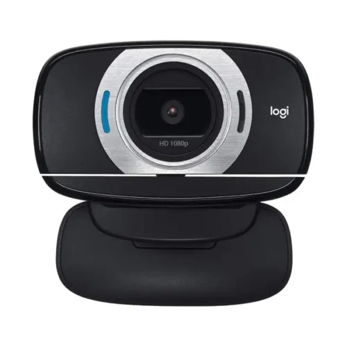 Logitech C615 Portable HD Webcam - Black in front side