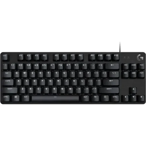 Logitech G413 TKL SE MECHANICAL GAMING KEYBOARD - Black, from above