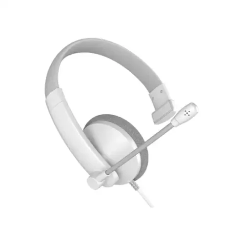 Meetion HP002U Telephony USB Headset - White 1