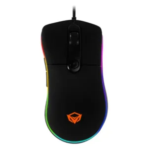 Meetion MT-GM20 Chromatic Wired Gaming Mouse - Black, from above