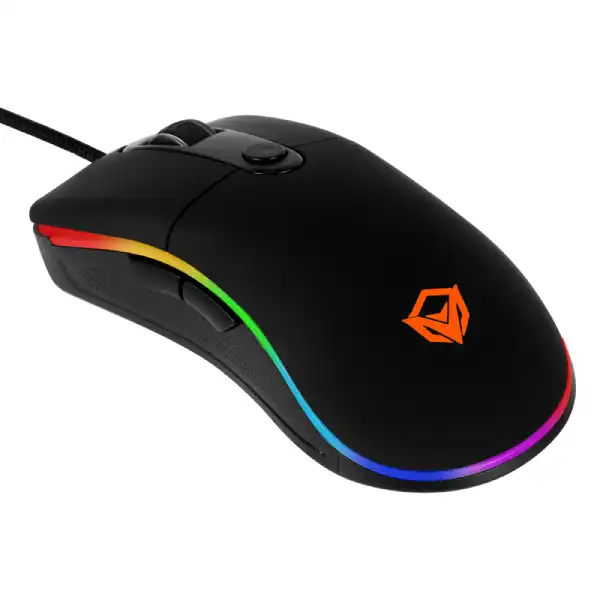 Meetion MT-GM20 Chromatic Wired Gaming Mouse - Black, from left