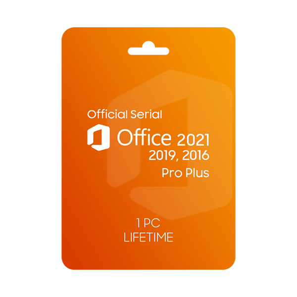 Office Pro Plus Lifetime Activation Key for 1PC, 2021, 2019 or 2016