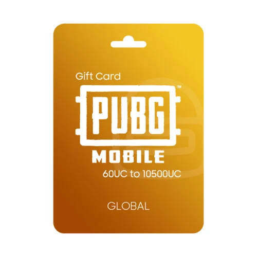 PUBG Mobile Recharge Voucher - (60 to 10500 UC)