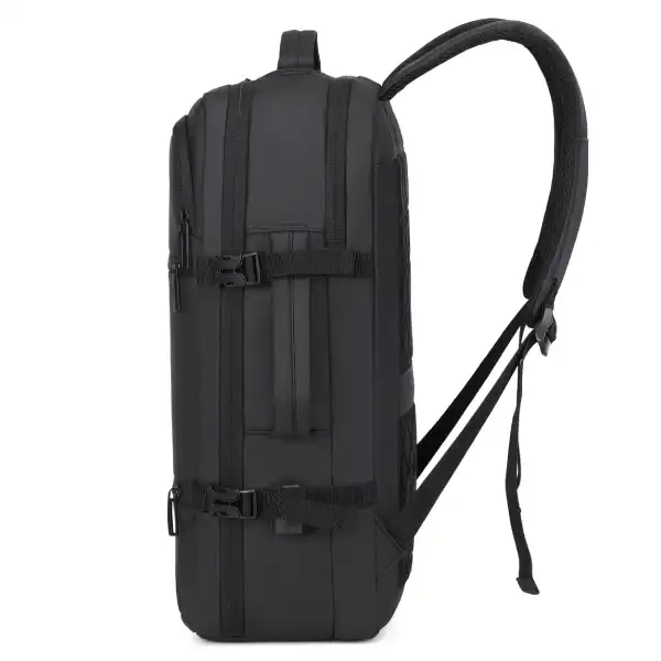 Rahala Laptop Backpack, 15.6 Inch, Water Resistant, RAL2026 - Black , from right side