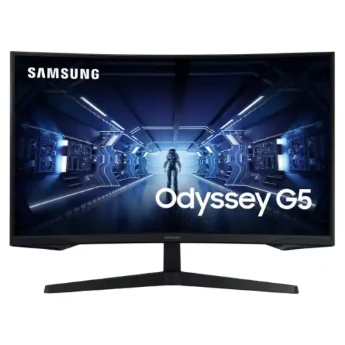 Samsung 27_ G5 Odyssey 144Hz Gaming Monitor - LC27G55TQBMXUE, in front