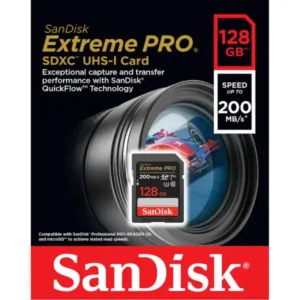 SanDisk Extreme Pro 128GB SDXC Memory Card (200 MB_s) 4