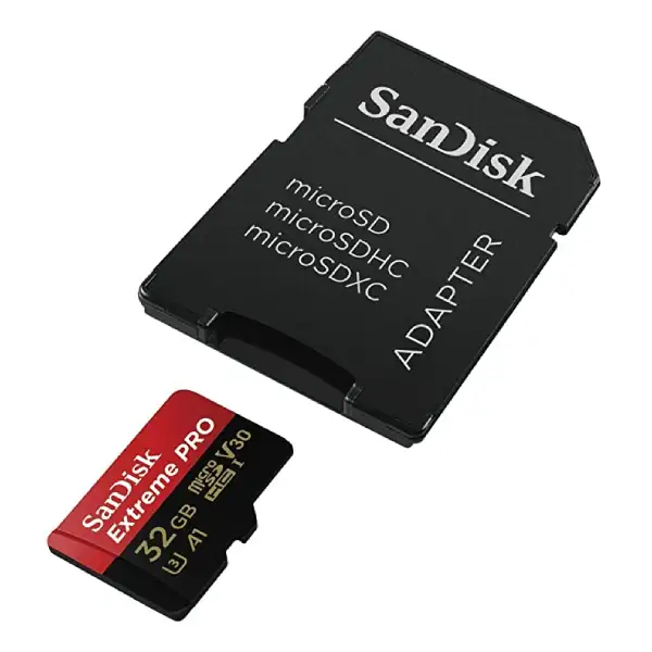 SanDisk Extreme Pro UHS-I Memory Card 32GB - SDSQXCG GN4IN - Speed Up To 150 MB_s B39 2