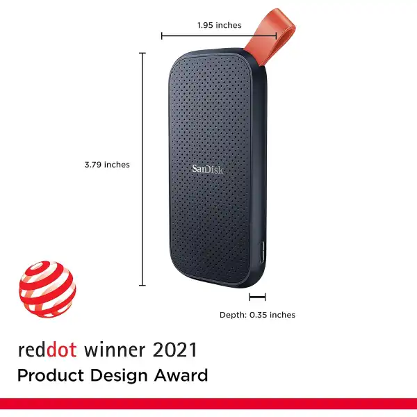 SanDisk Portable SSD 1TB 800MB_s SDSSDE30-1TOO-G26 4