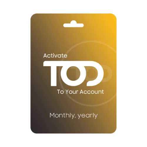 TOD Subscription Egypt To Your Account - (Tier 3B)