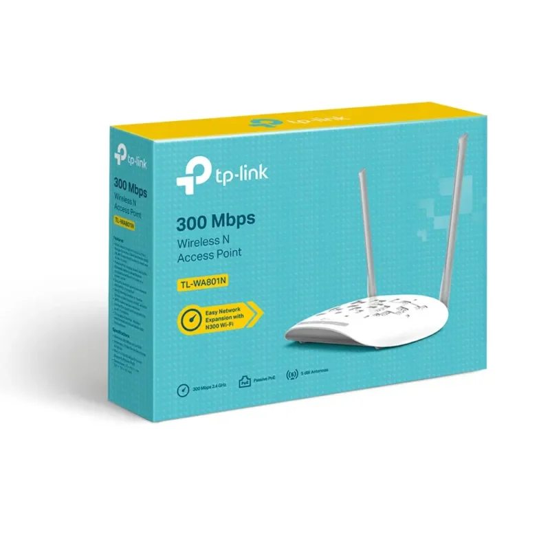 TP-LINK TL-WA801N Wireless N Access Point – Boost Your Network with 300Mbps Speed