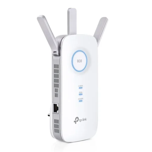 TP-Link AC1750 Dual Band Wi-Fi Range Extender From the side