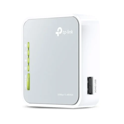 TP-Link TL-MR3020 Portable Router from the side