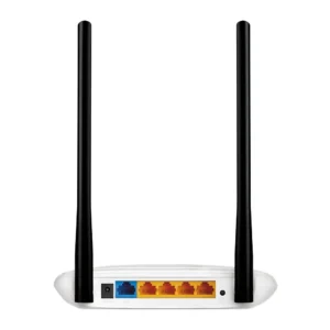 TP-Link TL-WR841N Wireless N Router from the back