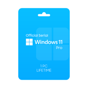 Windows 11 Pro Lifetime Activation Key for 1PC, linked to your Microsoft Account