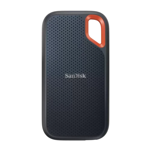 SanDisk Extreme Portable SSD in front side