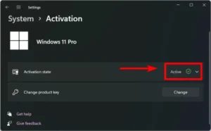 how to active windows 11 status