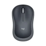 Logitech M186 Wireless Mouse Gray in front