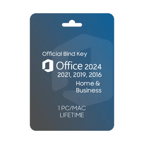 Office Home & Business Lifetime Bind Activation Key for 1PC-MAC, 2024, 2021, 2019 or 2016