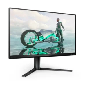 Philips Evnia Gaming Monitor 16 9 IPS Full HD 180Hz SmartContrast LowBlue mode Dark Slate from left side